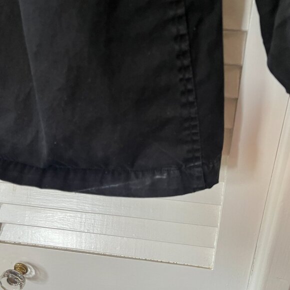 Polo Ralph Lauren men's large barn chore jacket coat black *missing button* - Picture 9 of 14